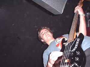 Scott playing bass.